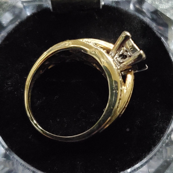 1carat diamond ring 14k, 7.2g - Picture 17 of 17